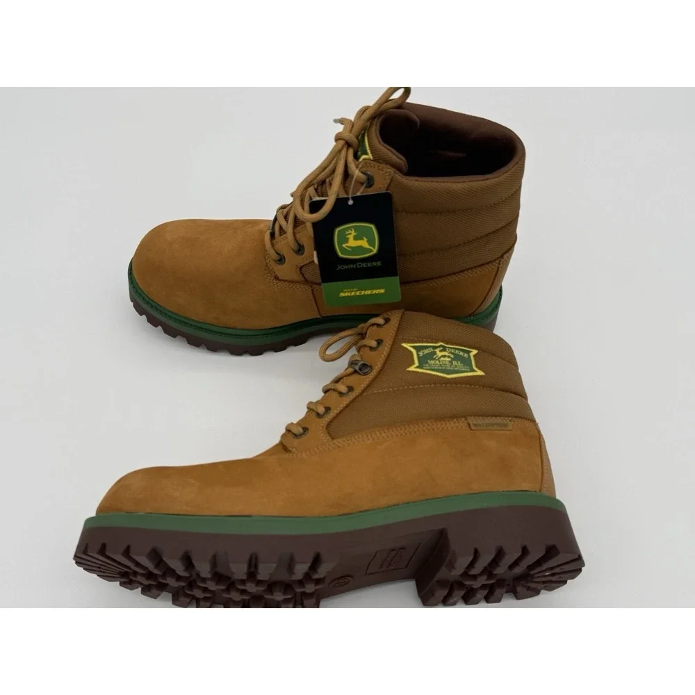 Size 11.5- Skechers x John Deere Cascades Rammer Goodyear Hiking Boot WTN 256001
